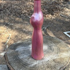 VTG Mosel Riesling happy cat wine bottle Pink blush Circa 2007