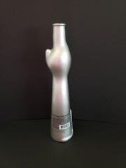 SILVER 2014 Happy Cat Rheinhessen Riesling Germany Empty Wine Bottle