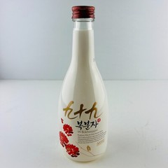 99 Bokbunjajoo Raspberry Wine and Grain Neutral Spirits Collector Bottle Empty