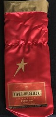 Rare Vintage Piper-Heidsieck Champagne Cooler Bag Red-Gold