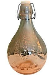 CASADIS MILANO 10&Prime;×6&Prime; JUS DE FRUIT Pink Decanter Jug 2 Liters Vintage
