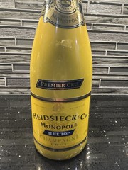 Monopole Heidsieck And Co. Blue Top Champagne Brut Empty Bottle