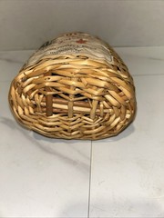1966 Empty Quinta Libson Wine By J.M. DA Fonseca. Succ.4/5 Qt Wrapped In Wicker