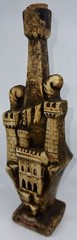 Vintage Casa Vinicola Boccaccio Basting Vino Rosso Castle Wine Bottle Very Rare