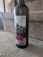 “The Walking Dead” Blood Red Blend Empty Wine Bottle 750ml 2016