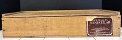 Vintage Paul Masson Since 1852 20.75” x 12.5 » WOOD WINE CRATE Winery Box