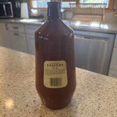 VINTAGE Lancers Imported Lancers Vin Rose Wine Bottle Product of Portugal Empty