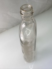 Antique Wine Liquor Bottle Clear Pint Knox Glass Co. 1943 J in Keystone