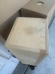 4x LEVY & MCCLELLAN 2004 Empty Wooden Boxes Napa Valley