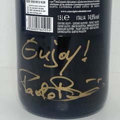 BRUNELLO di MONTALCINO Vigna di Pianrosso 2004 Empty 1.5 L BOTTLE Signed EUC