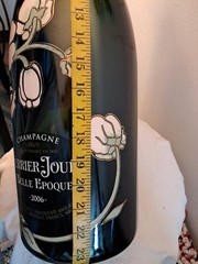Perrier-Jouet Belle Epoque 2006 Champaign Dummy Display Bottle 2 Feet Tall