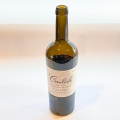 2019 Carlisle Zinfandel 750ml Empty Bottle for Art Crafts Projects, Collectors