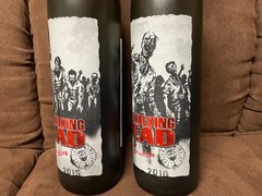 The Walking Dead – Two Empty Wine Bottles, Cabernet Sauvignon, Blood Red Blend