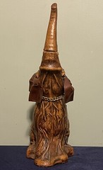 VINTAGE VETROPELLE LEATHER WRAPPED ELEPHANT WINE BOTTLE ITALY