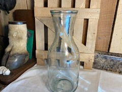 Vintage Paul Masson Since 1852 ~ 36 oz Glass Carafe Decanter Milk Bottle