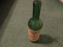 Vintage 1974 Petrus Pomerol Empty Bottle – No Cork