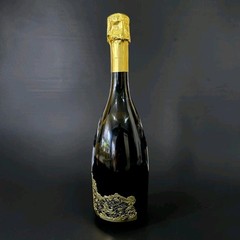 ​Rare Champagne Millesime 2008 Empty Bottle 750ml Sealed Gold Tiara Bar Decor