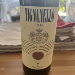 2016 Tignanello Antinori Empty Bottle Super Tuscan Toscana Red Wine 750ml Displa