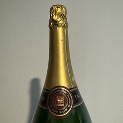 Taittinger Reims 3 Liter Empty Champagne Prop/Decor Bottle