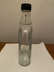 Lot of 3 Maple Syrup Bottles /Jugs w/ Loop Handles & Plastic Caps 12.5 oz/375mL