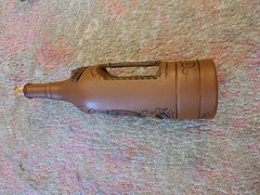 Kindzmarauli Georgian Ceramic Clay Red Wine Bottle 3D Design