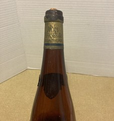 Vintage EMPTY Julius Kayser Liebfraumilch Glockenspiel 1961 Wine Bottle