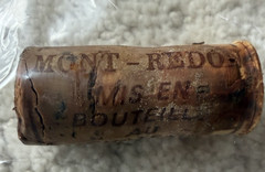 RARE – Chateauneuf Du Pape 2002 Chateau Mont-Redon France – Empty Bottle w/ cork