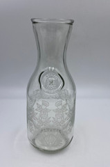 Vintage 1990 Paul Masson Wine Carafe Norman Kosarin Floral Design