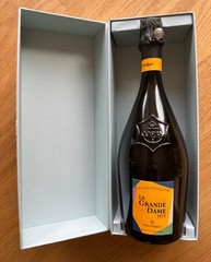 LA GRANDE DAME 2015 Brut EMPTY 750ml VEUVE CLICQUOT Champagne bottle & box
