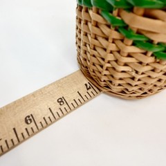 VTG Demijohn Style Handmade Woven Wicker Double Wine Wrap/Holder Bottles Empty