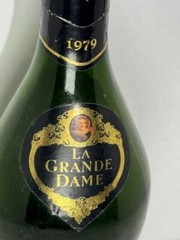 VEUVE CLICQUOT PONSARDIN LA GRANDE DAME CHAMPAGNE EMPTY 1979 A