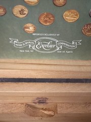 Vintage The Noble Grapes Of Concha y Toro Wines Wooden Box Empty Display Piece