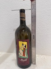 Large Maryhill Winery 2006 Cabernet Sauvignon Etched Bottle #64/125 Signed Glass