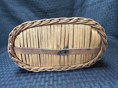 Vintage Double Wicker-Wrapped Wine Bottles Demijohn (Empty Bottles)