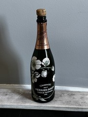VTG 1996 Perrier-Jouet France Champagne Decorative Empty Bottle.
