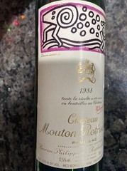 1988 CHÂTEAU MOUTON ROTHSCHILD EMPTY BOTTLE