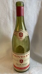 Vintage Faiveley Burgundy Cote-D’Or France 1967-No Cork, Empty Bottle (WC9)