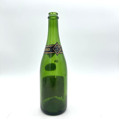 GH Mumm Cordon Rouge Champagne Bottle 1976 Reims France Empty Vintage Display