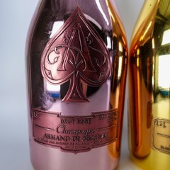 Rare Set Ace Of Spades Magnums 1.5L 1 Brut 1 Rosé Empty Bottles