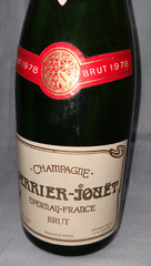 Vtg Perrier Jouet 1978 Brut Champagne green glass 750 mL wine bottle (EMPTY)