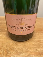 Moet & Chandon Rose Imperial Champagne Dummy Empty Bottle Prop 1.5 L 150 CL