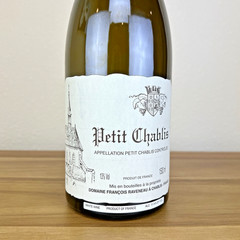 Domaine Francois Raveneau Petit Chablis 2019 Magnum Empty Bottle Burgundy Wine