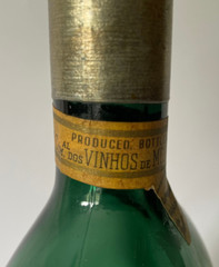 Vintage Mateus Green Glass 8.25&Prime; Bottle Portugal Rose Wine DREYFUS ASHBY & CO.