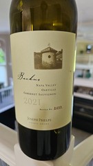 Joseph Phelps Backus Cabernet Sauvignon 2021 NapaValley Empty Bottle W/Cork 1.5L