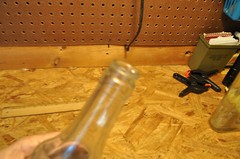 Vintage 4/5s qt Morgan David Wine Bottle, Screw top, No Label. see Pictures