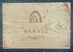 JARVIS FINCH HOLLOW CHARDONNAY WINE NAPA VALLEY EMPTY WOOD BOX W/LID 14X12.5X8.5