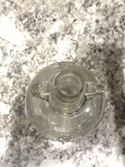 Pensacola FL Clear Glass Wine Bottle Jug, « Don Carlos », Half-Gallon, Rare!