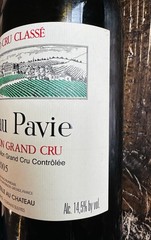 Chateau Pavie Wine Bottle Empty 2005 Magnum 1.5L France Collectible