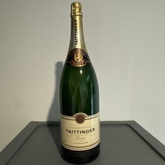 Taittinger Reims 3 Liter Empty Champagne Prop/Decor Bottle