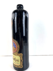 Jim Beam German Empty 1 Pint Ceramic Wine Bottle Beameister Moselbluemchen